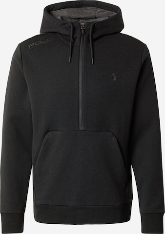 juoda Polo Ralph Lauren Megztinis be užsegimo: priekis