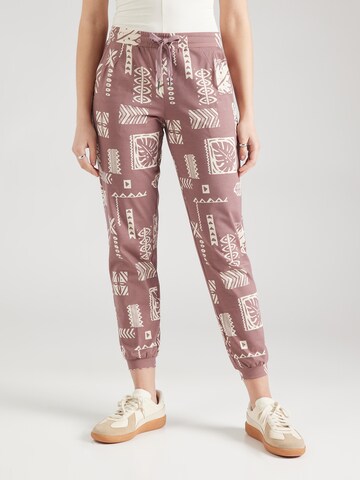 Tapered Pantaloni 'La Compa' di Iriedaily in lilla: frontale