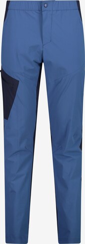 CMP Slim fit Outdoor Pants in Blue: front