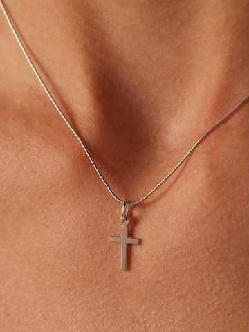 Lucardi Pendant 'Basic' in Silver: front