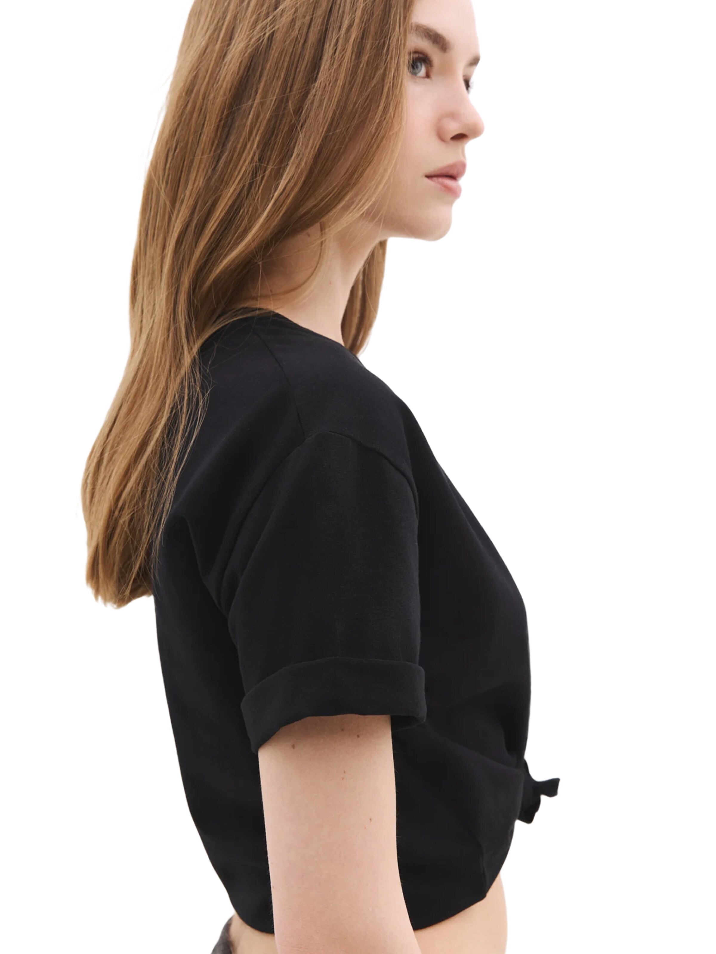 No Matter What Shirt in Zwart