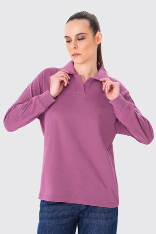 UNIQVIBE Shirt in Lila
