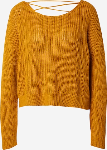 ABOUT YOU Sweater 'Sarina' in Orange: front