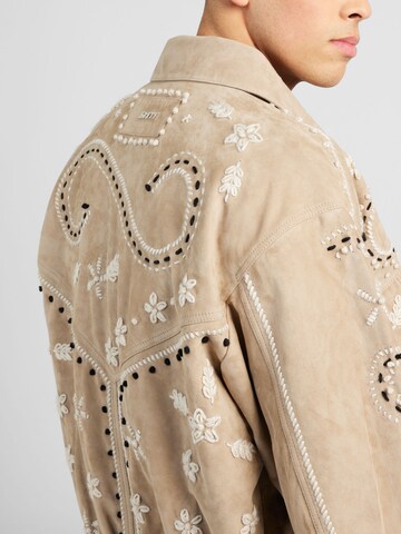 MOUTY Between-Season Jacket 'PAPI' in Beige