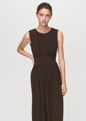 MANGO Kleid 'Dino' in Braun
