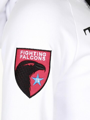 TOP GUN Sweatshirt 'Defender' in White