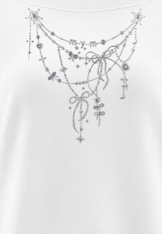 Sweat-shirt MYMO en blanc