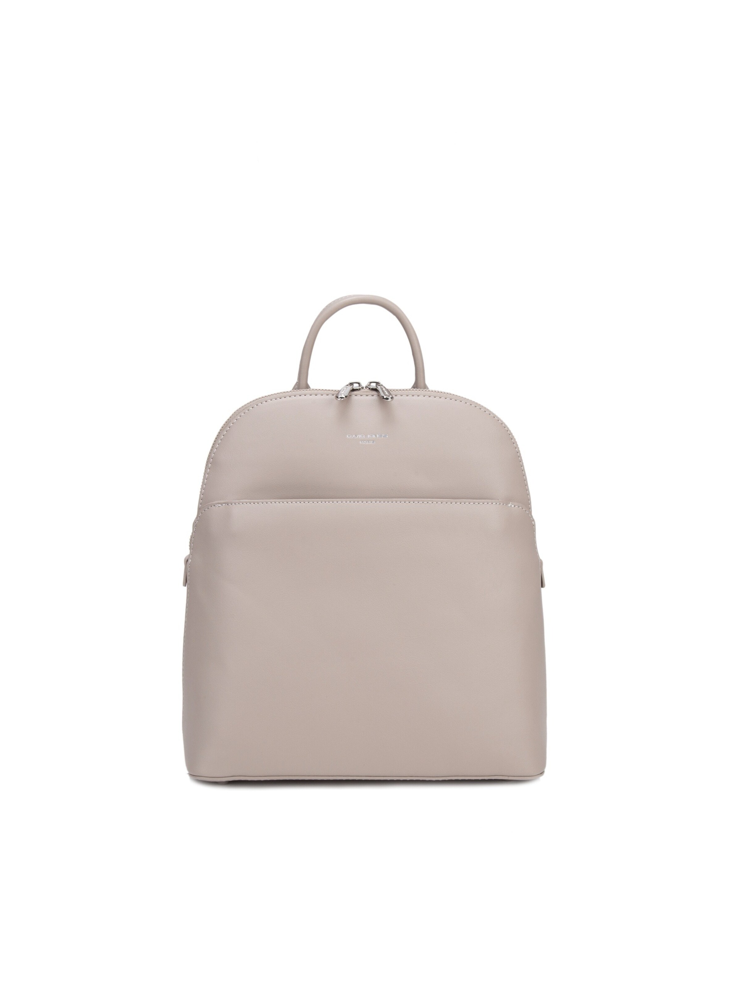 Zaino di David Jones in beige: frontale