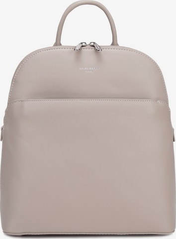 Zaino di David Jones in beige: frontale