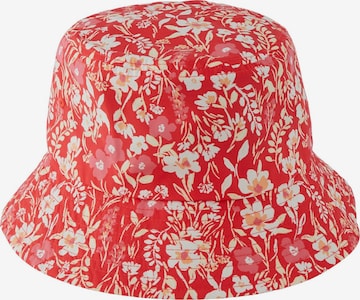 PIECES Hat 'Svella' in Red: front