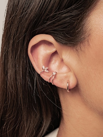 Orecchini 'Blossom and Gem Ear Cuff' di Hey Happiness in oro