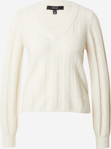 VERO MODA Trui 'VERITY' in Beige: voorkant