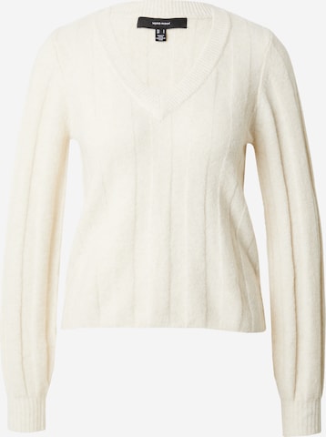 VERO MODA Pullover 'VERITY' in Beige: predná strana