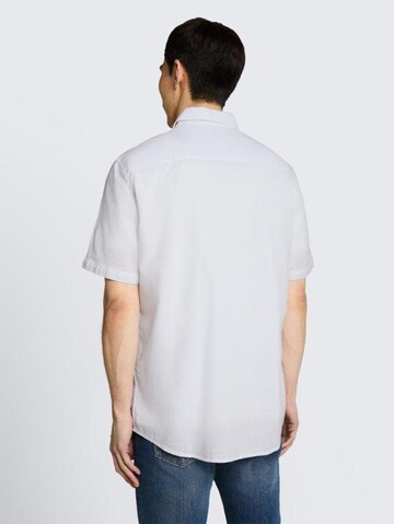 TOM TAILOR Regular fit Button Up Shirt in White