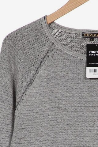 Review Pullover S in Grau