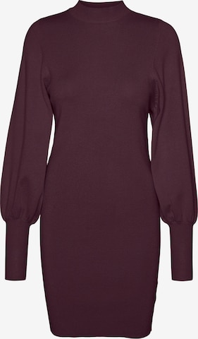 VERO MODA Knitted dress 'Holly Karis' in Purple: front