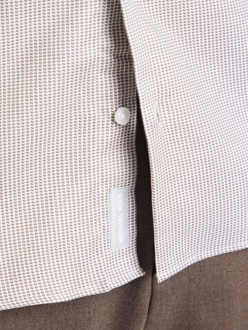 pilka Michael Kors Priglundantis modelis Marškiniai 'HOUNDSTOOTH'