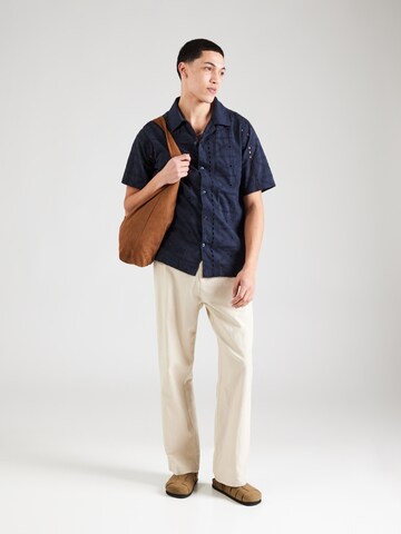 NN07 Regular fit Πουκάμισο 'Julio' σε μπλε