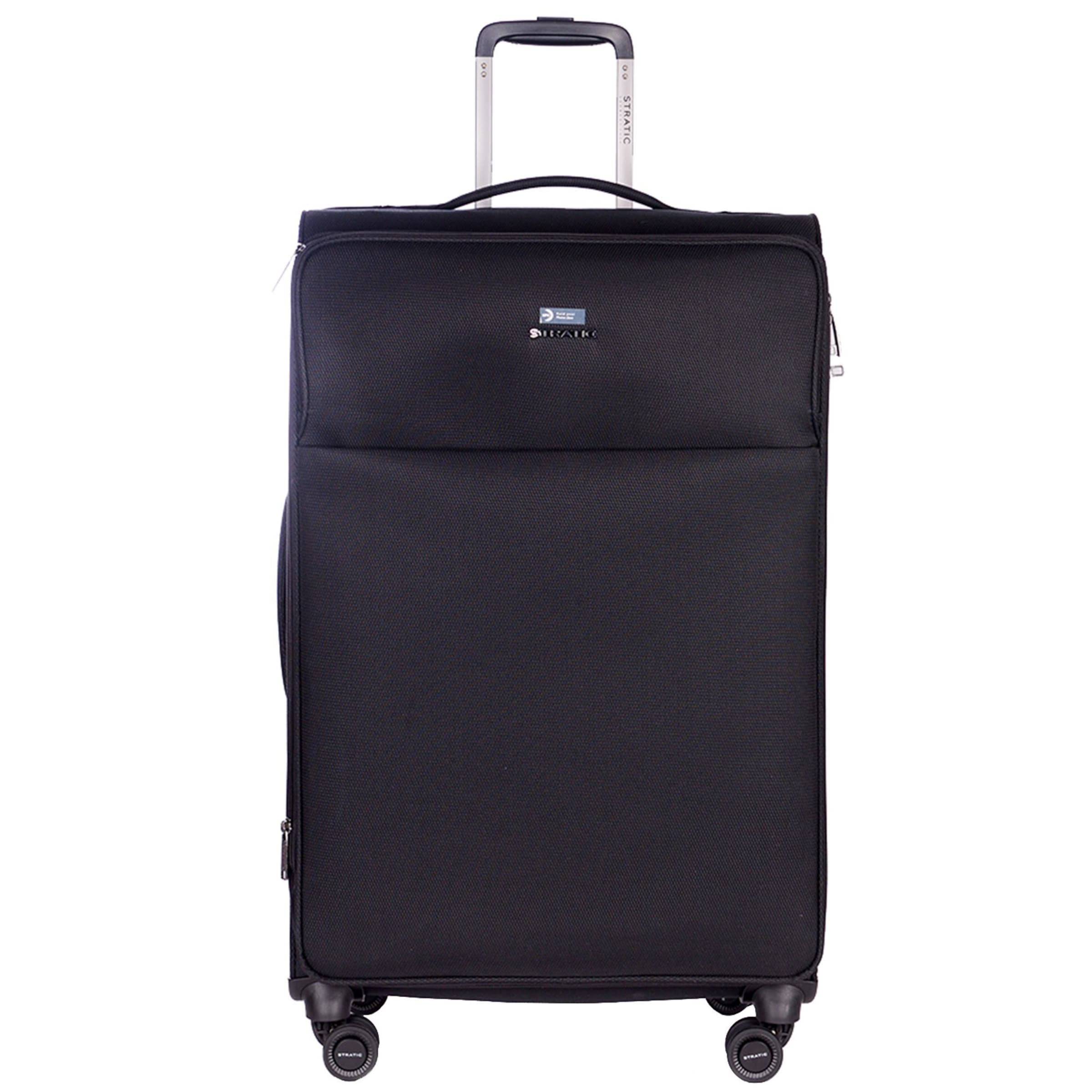 Stratic Trolley in Schwarz: Vorderseite