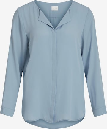 VILA Blouse in Blue: front