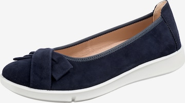 Legero Ballet Flats 'Lucca' in Blue: front