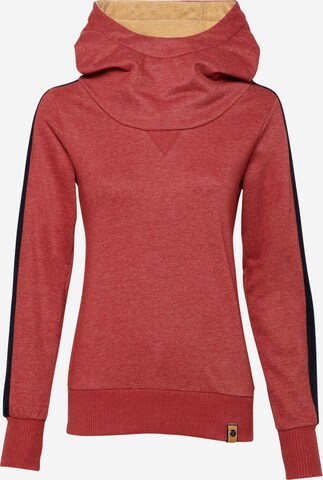 Fli Papigu - Sweatshirt 'Cute but Psycho' em vermelho: frente