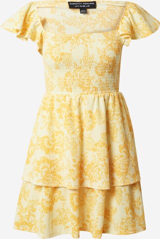 Dorothy Perkins - Vestido de verão em amarelo: frente