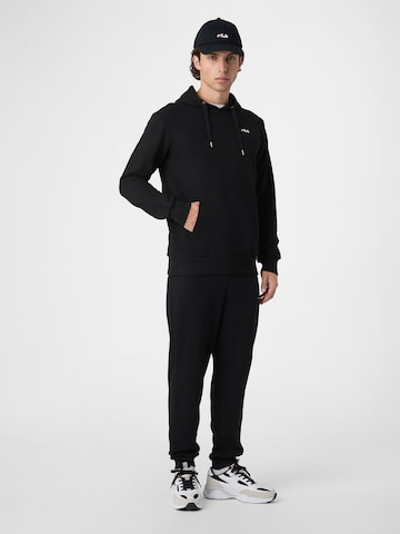 FILA Sweatshirt 'LUMEZZANE hoodie'‌‌‌‌‌ in Schwarz