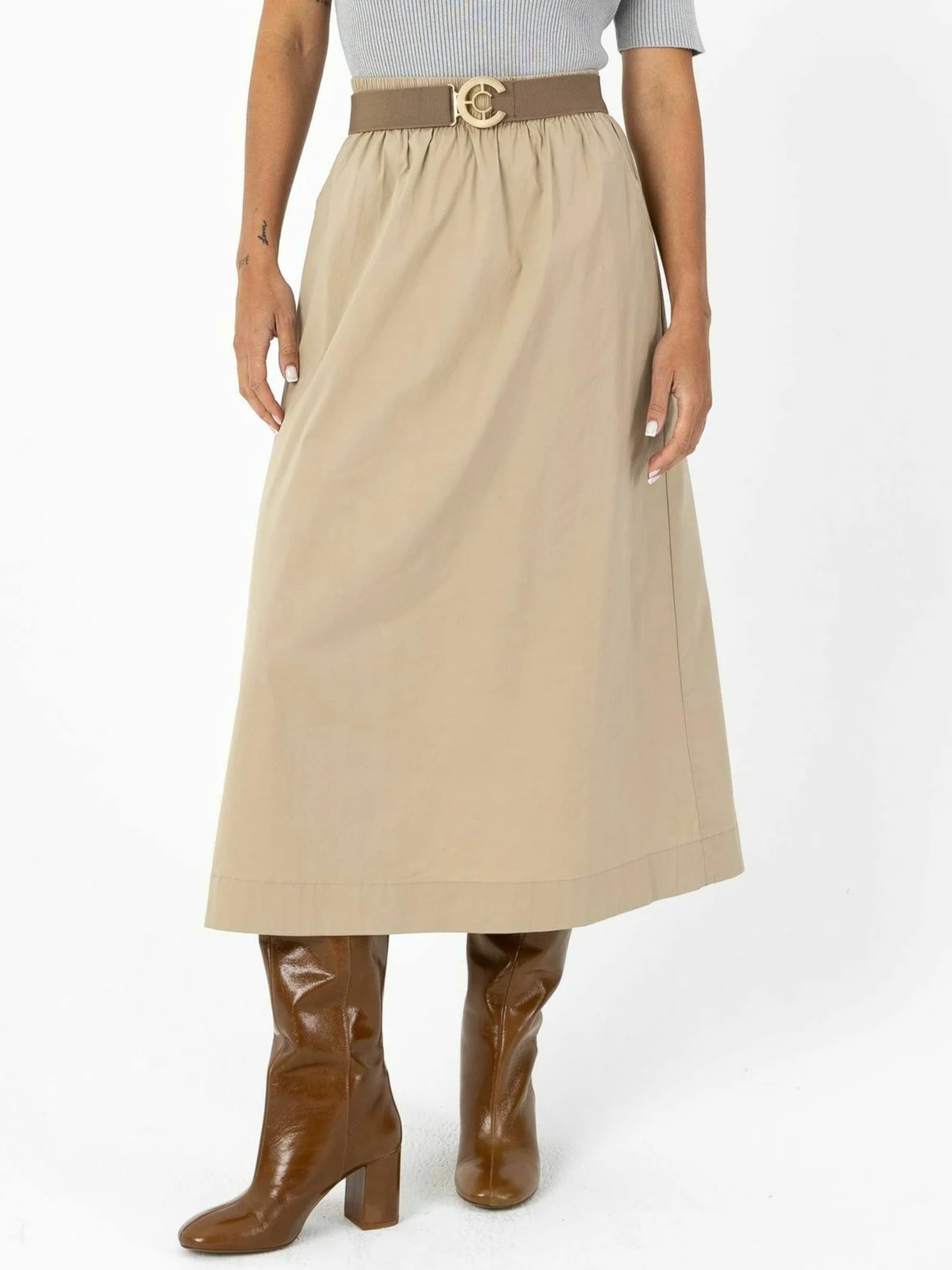Coster Copenhagen Szoknyák ' PHOEBE ' - bézs: elől