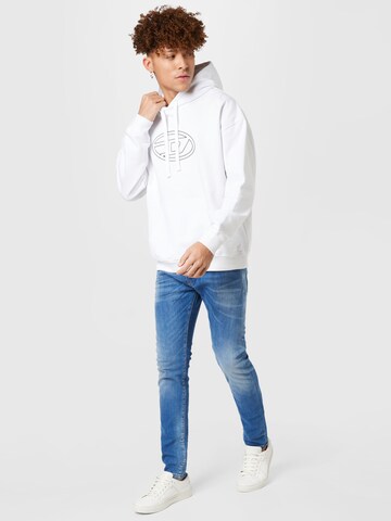 DIESEL Sweatshirt 'UMMER' in White