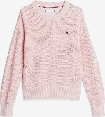 TOMMY HILFIGER Sweater 'Essential' in Pink: front