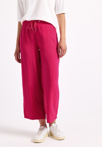 STREET ONE Loosefit Hose in Pink: Vorderseite