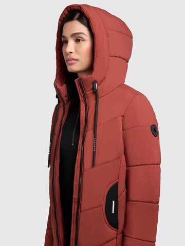 Manteau d’hiver 'ARIBAY4 LIGHT ' khujo en rouge