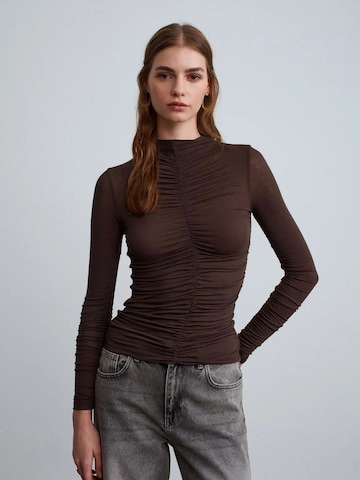 Dilvin Shirt in Brown