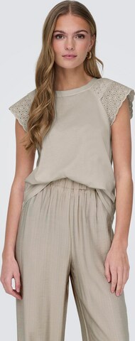 ONLY - Camiseta 'XIANA' en gris: frente