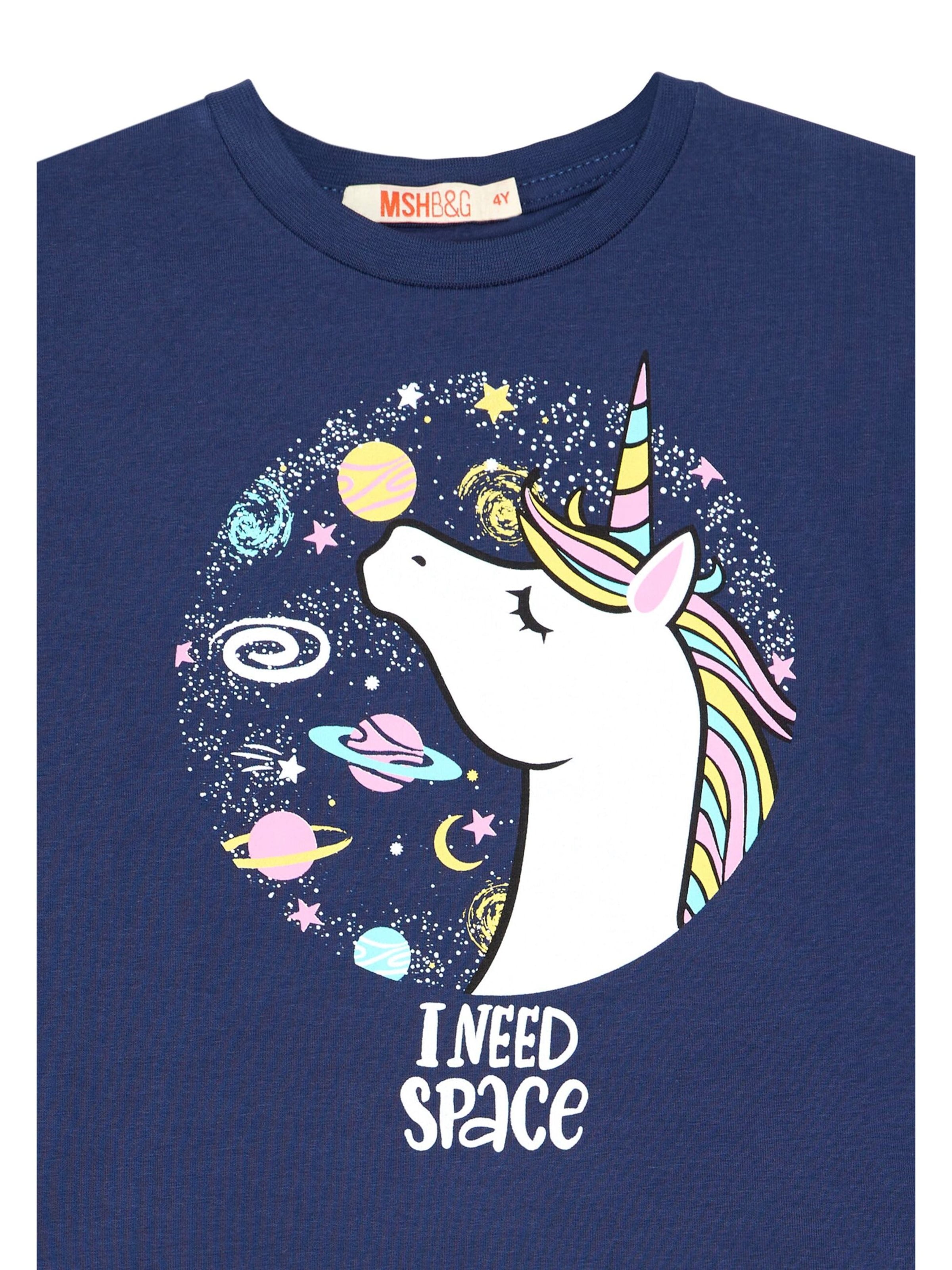 Set 'Unicorn Space' Denokids en bleu