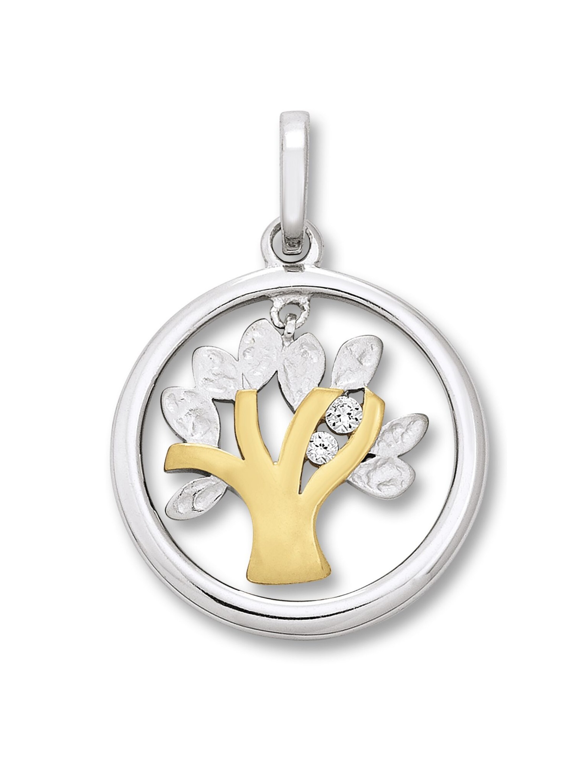 ONE ELEMENT Anhänger in Silber: Vorderseite