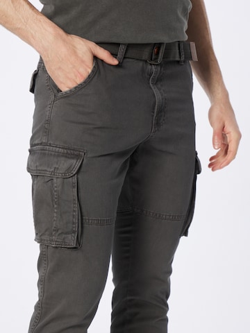 INDICODE JEANS Regular Hose 'Villiam' in Grau