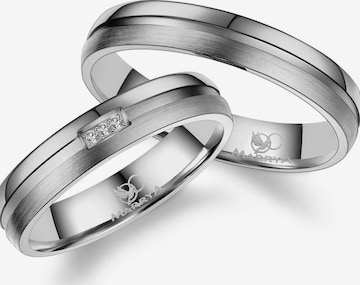 MARRYA Ring 'MARRYA TI-21 Ehering aus Titan' in Silber: Vorderseite
