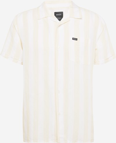 RVCA Overhemd 'LOVE STRIPE' in de kleur Pasteelgeel / Zwart / Offwhite, Productweergave