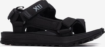 Xti Sandale in Schwarz: Vorderseite