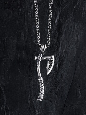REYTEL Hangers 'PERUNS AX' in Zilver: voorkant