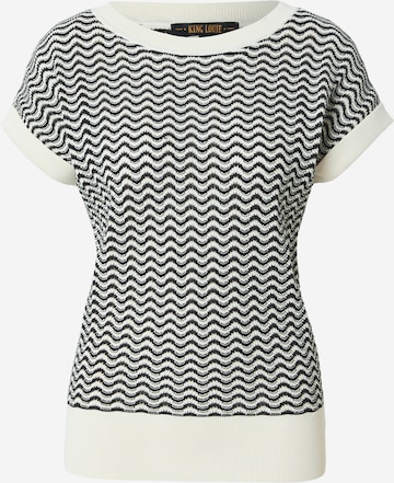 smėlio King Louie Megztinis 'Tide': priekis