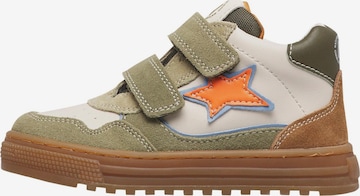 NATURINO Sneakers 'HESS HIGH 3 VL.' in Groen: voorkant
