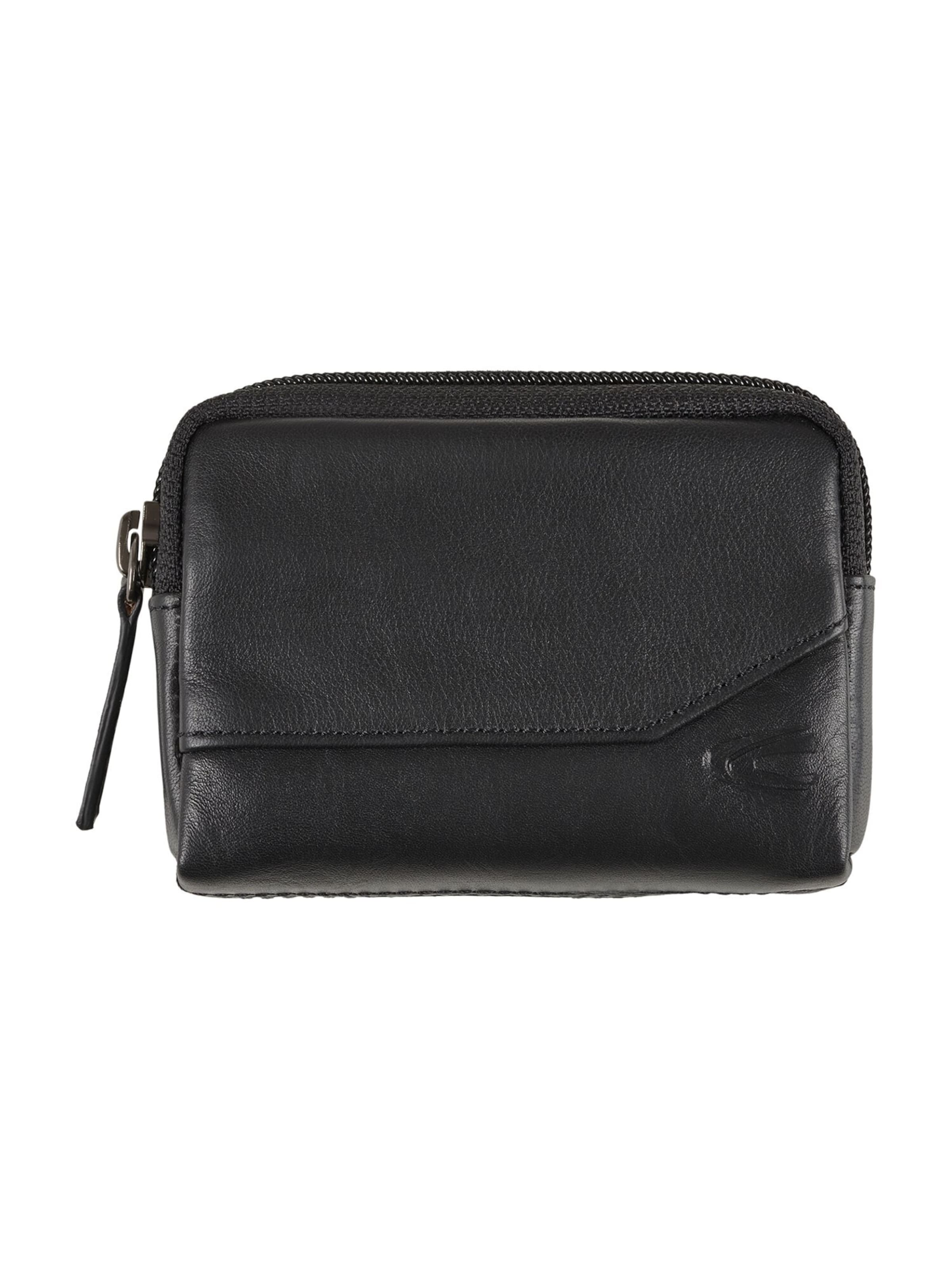 CAMEL ACTIVE Wallet in Black: front