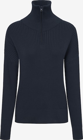 Derbe Pullover 'Matrosenplünn ' in Blau: Vorderseite