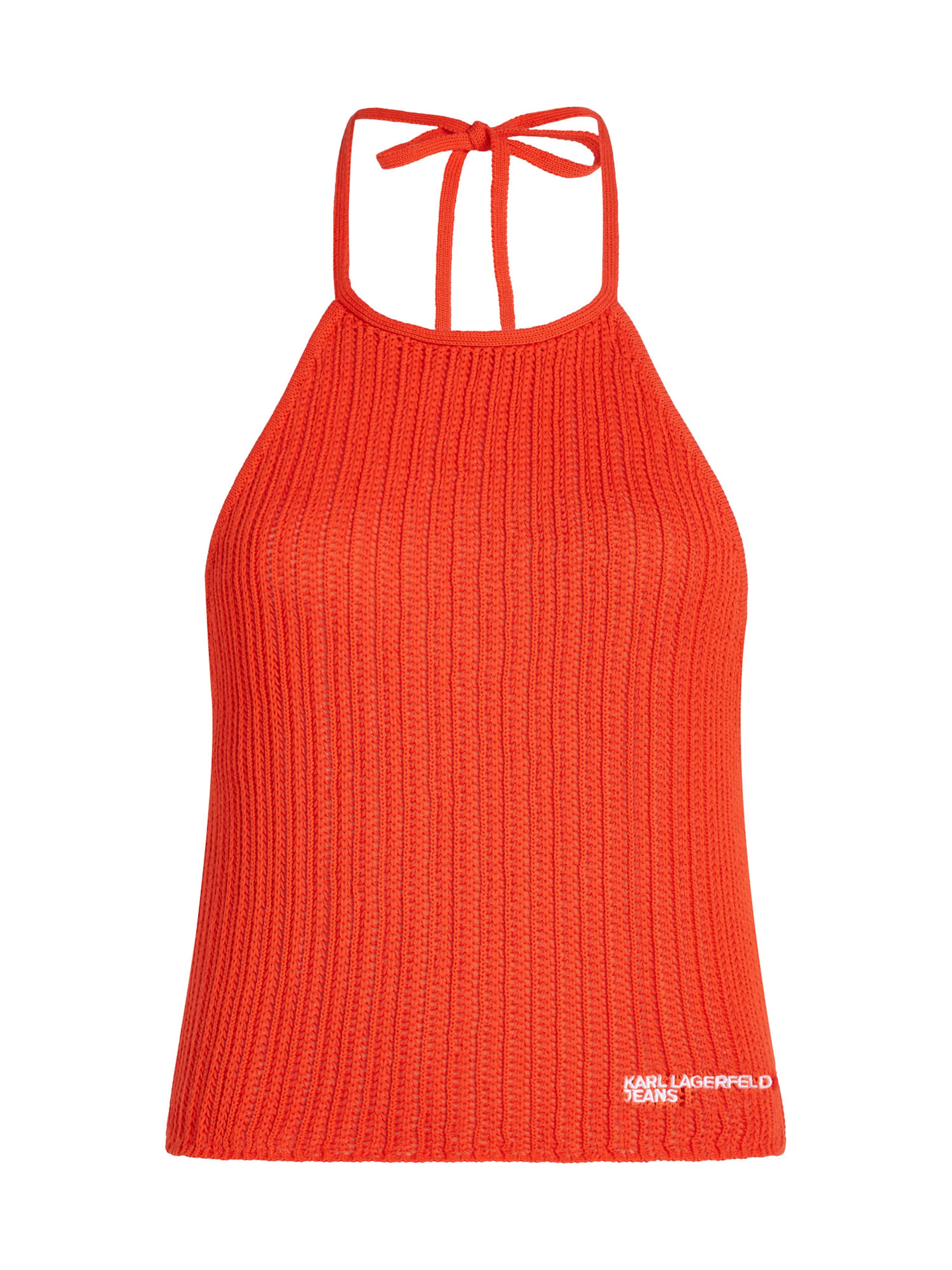 KARL LAGERFELD JEANS Top in Rot: Vorderseite