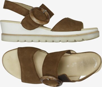 GABOR Sandals & High-Heeled Sandals in 39 in Brown: front