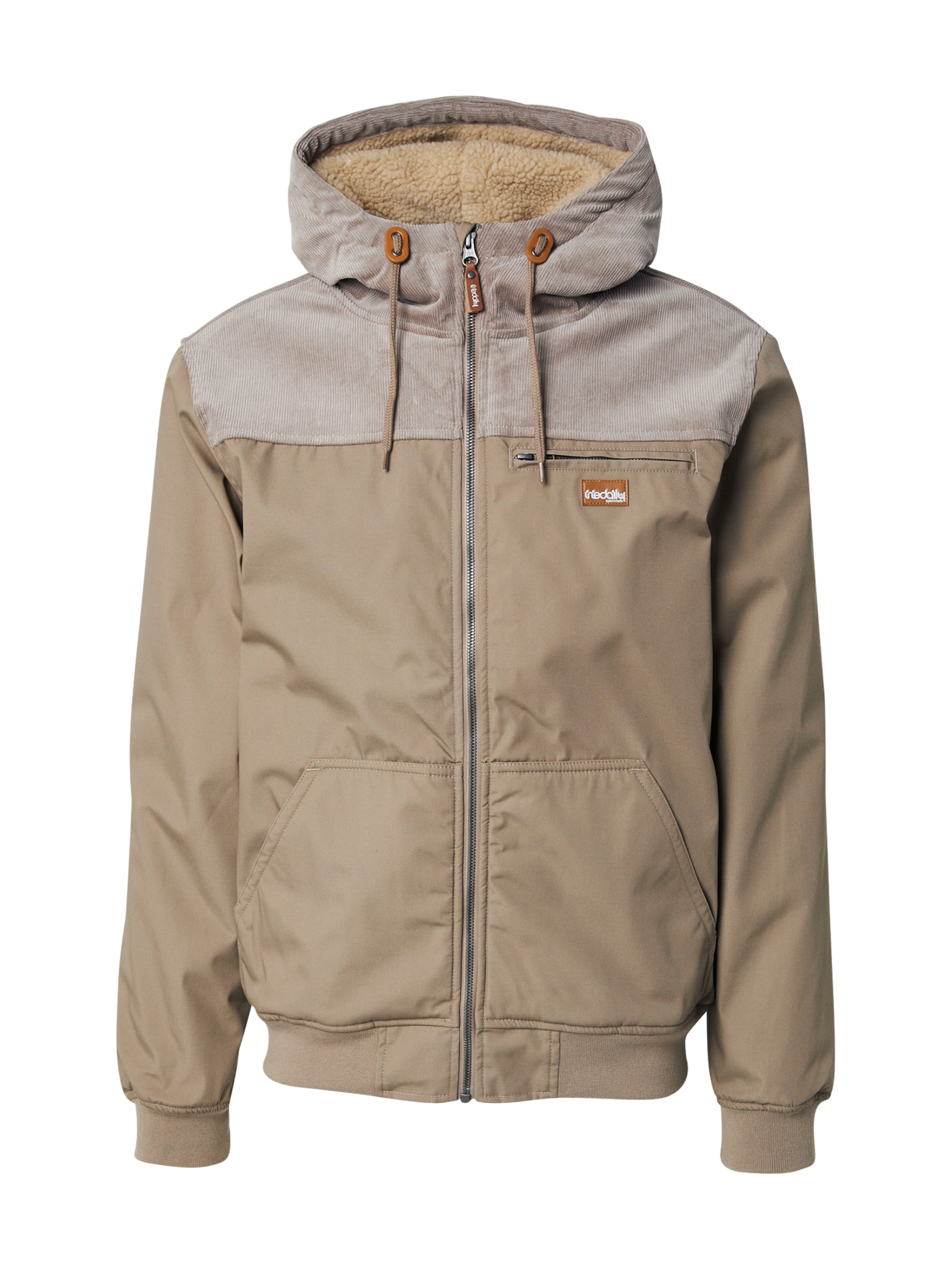 Iriedaily Jacke 'Hafen' in Grau: Vorderseite