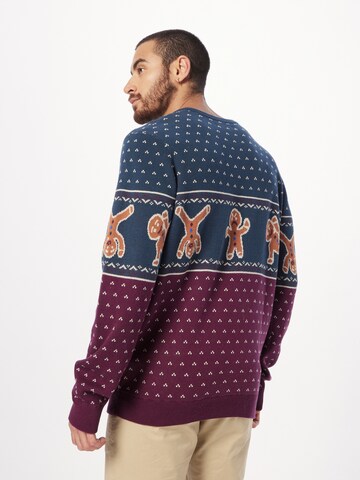 Iriedaily Pullover 'Cookieman' in Blau